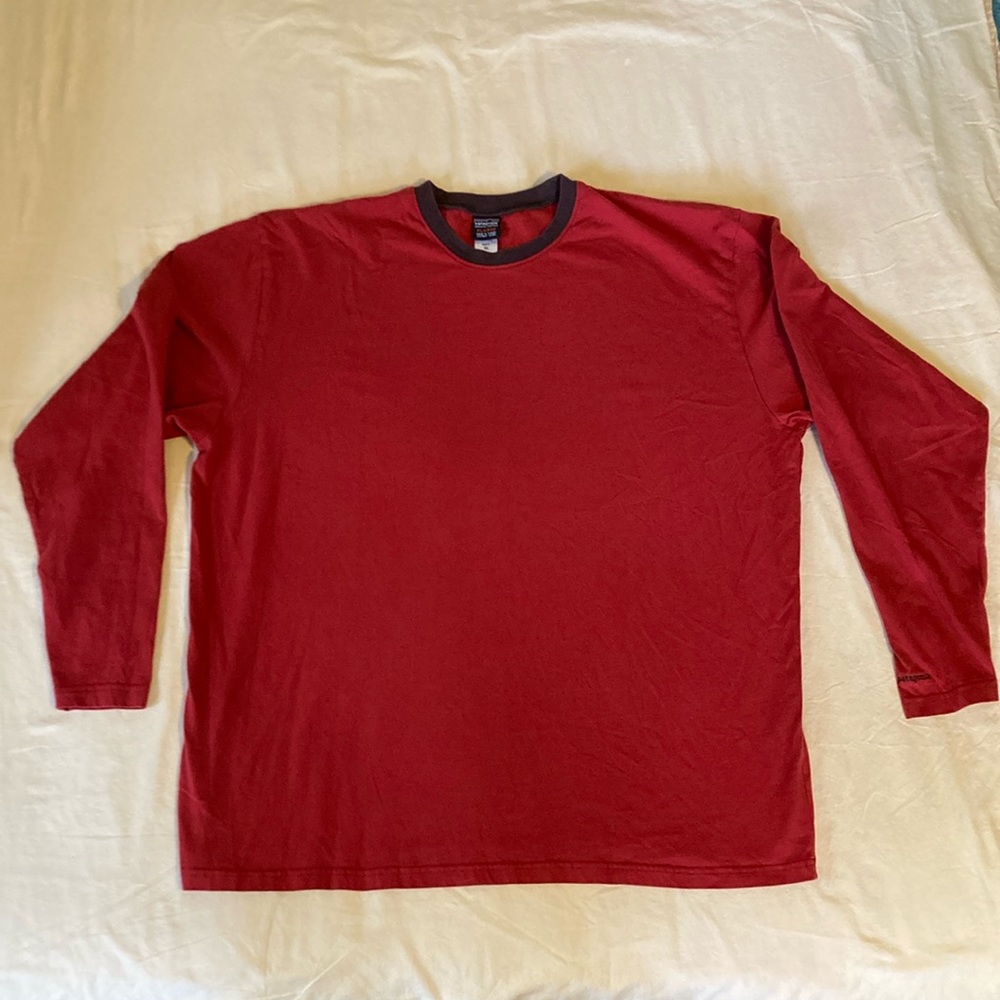 Patagonia Men’s Organic Cotton Long-sleeved T-Shirt XL